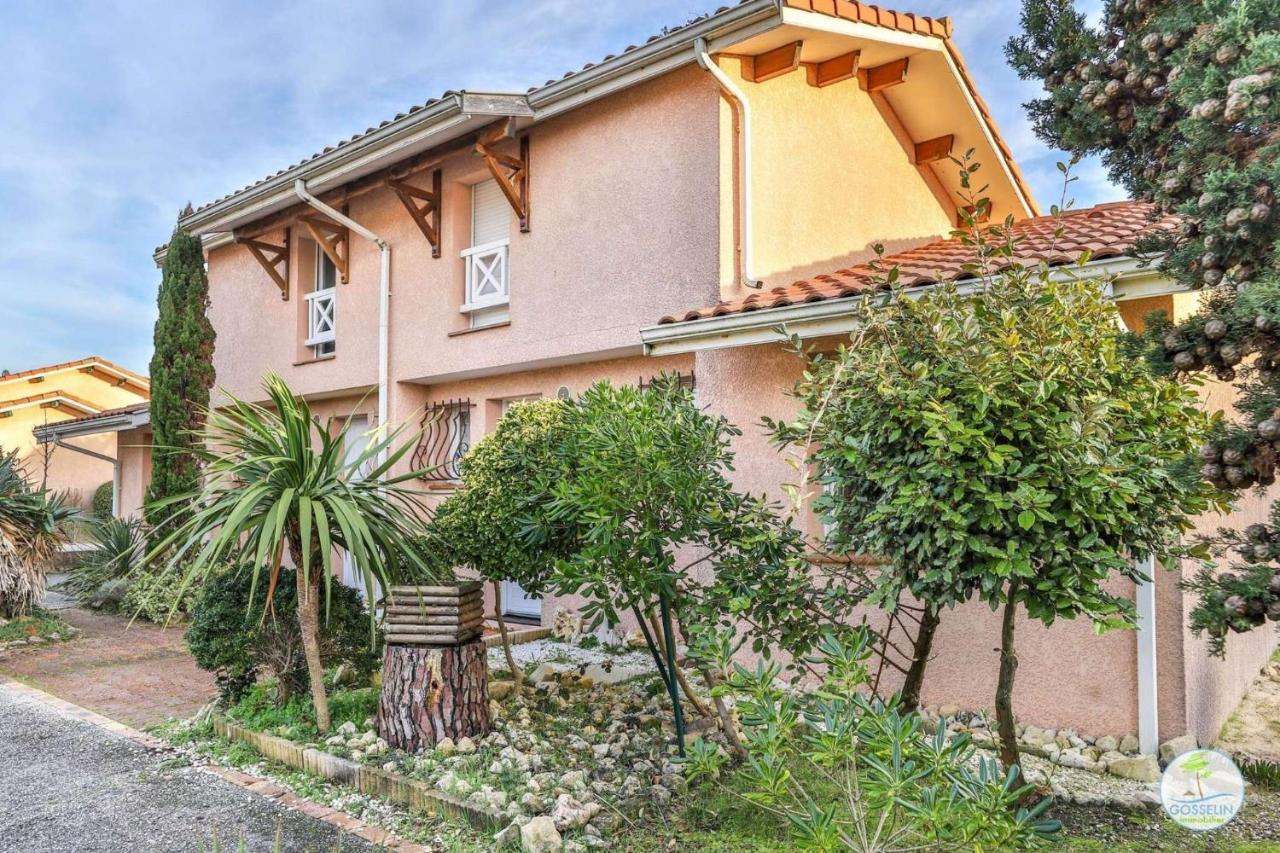 Biscarrosse Duplex Classe 2 Etoiles Avec Parking Privatif Pour 6 Personnes מראה חיצוני תמונה